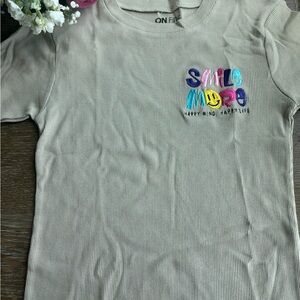 On fire brand t shirt happy mind